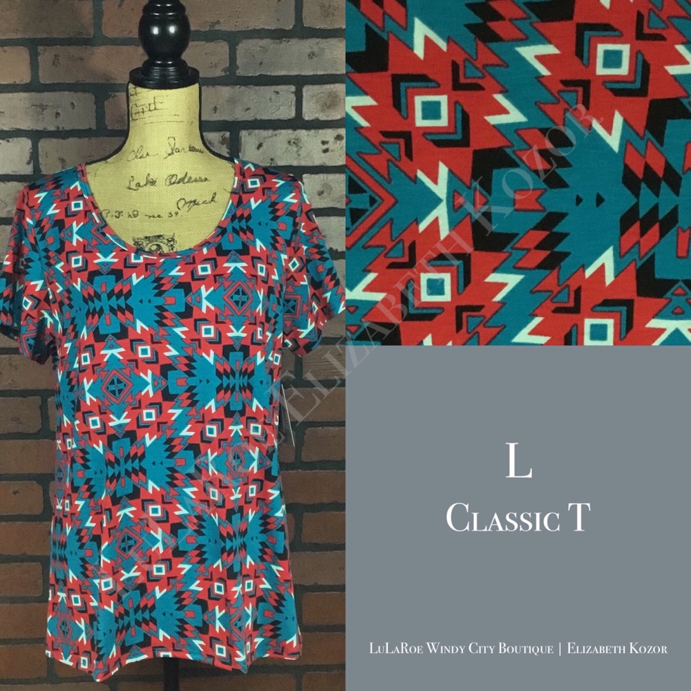New With Tags! LuLaRoe Classic T Large